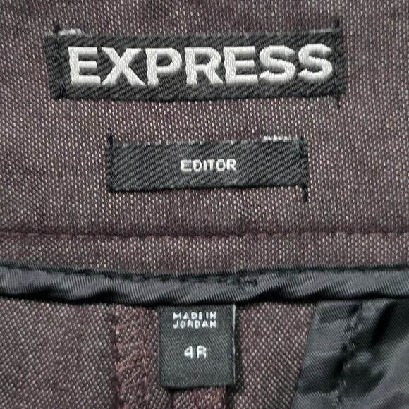 Express Editor Women’s Size 4 Black Bootcut Dress Pants ID#90012 - Picture 2 of 6